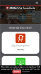 Mobile Screenshot of mckennaconsultants.com